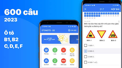 Ôn Thi GPLX 600 Câu - OTOMOTO screenshot 7