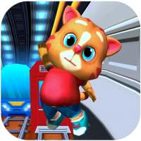 Cute Cat Simulator Run 3D logo
