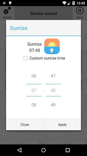 Auto Brightness Manager screenshot 2