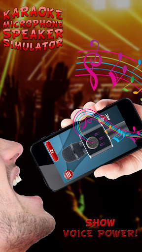 Karaoke Microphone Speaker Sim screenshot 1