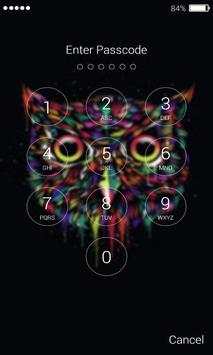 Owl Lock Wallpaper screenshot 3