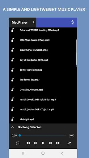 Mep Player 1 تصوير الشاشة