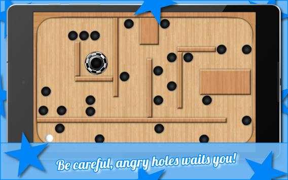 Permainan Bola: Labyrinth 2D screenshot 2