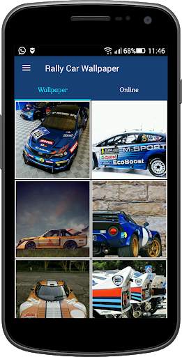 Rally Car Wallpaper स्क्रीनशॉट 1