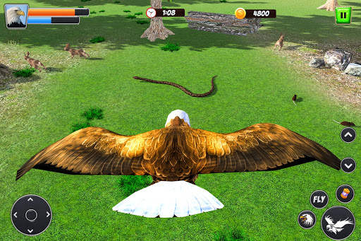 Eagle Simulator: Flying Bird Family Games screenshot 17