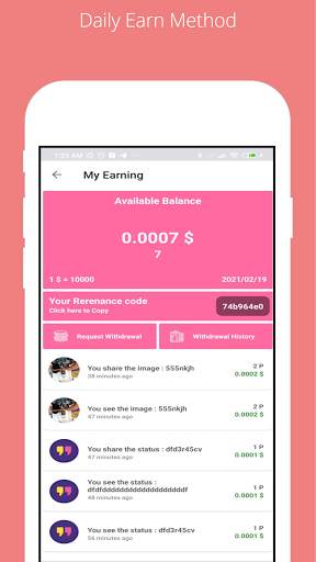 Make Money Daily Status - Work From Home Base screenshot 1
