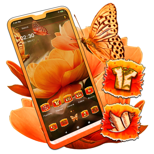 Flower Butterfly Launcher Theme icon