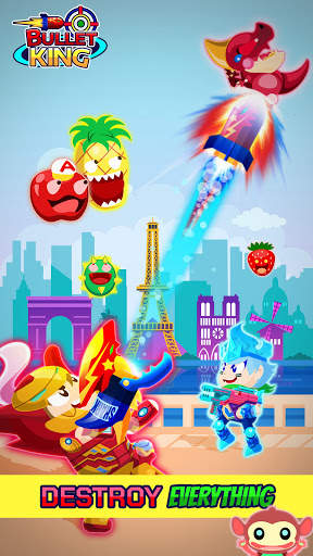 Bullet King: Fun Cartoon Gun Shooting Game Offline screenshot 1