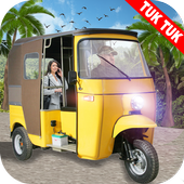 Offroad Auto Drive Rickshaw icon