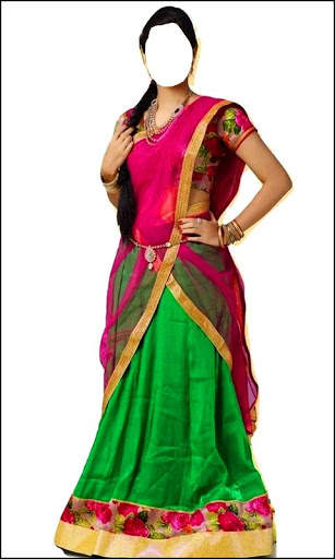 Women Pattu Dress Photo Suit screenshot 3