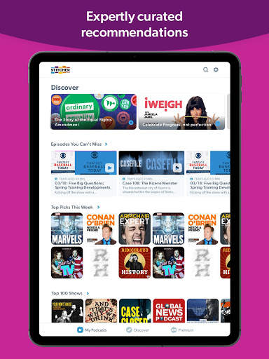 Stitcher Radio screenshot 7