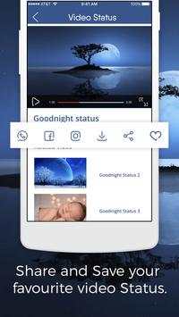 Good Night Video Status: Good Night HD Status 2020 screenshot 4