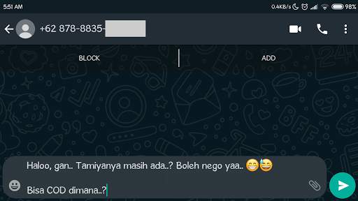 Kirim WA Tanpa Simpan Nomor screenshot 9