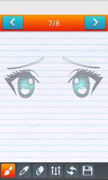 Learn to Draw Anime Eyes screenshot 10