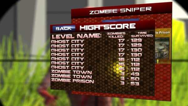 Zombie Sniper Shooter screenshot 3