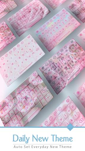 Sweet Pink Keyboard screenshot 5