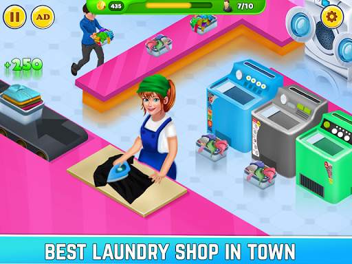 Laundry Shop Washing Game screenshot 3