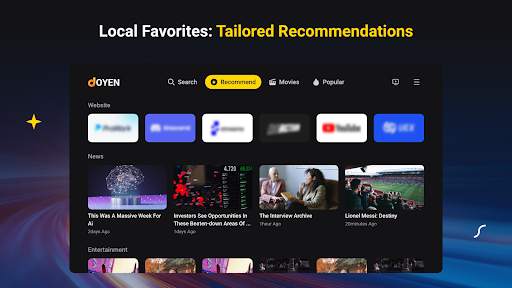 Joyen – TV Web Browser screenshot 3
