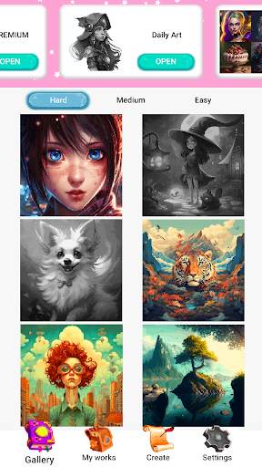 Classic Color: Paint by Number screenshot 2