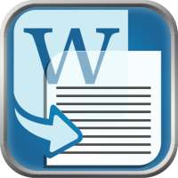 Word To Text - offline free .doc and .docx to text on 9Apps