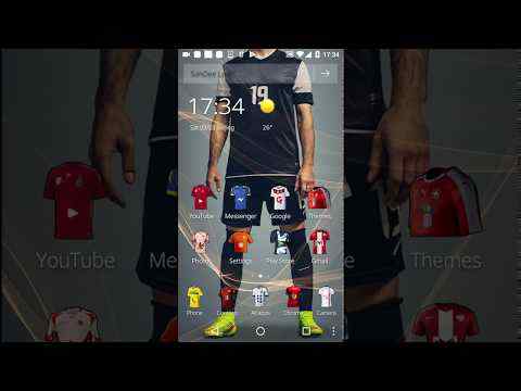 jersey soccer theme screenshot 1