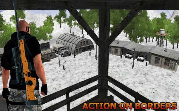 Border Army Russian Sniper Striker 2018 screenshot 1