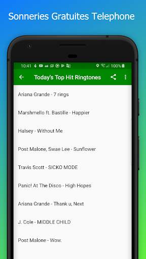 Today's Hit Ringtones screenshot 1