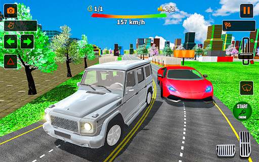 Car driving games with gear screenshot 1