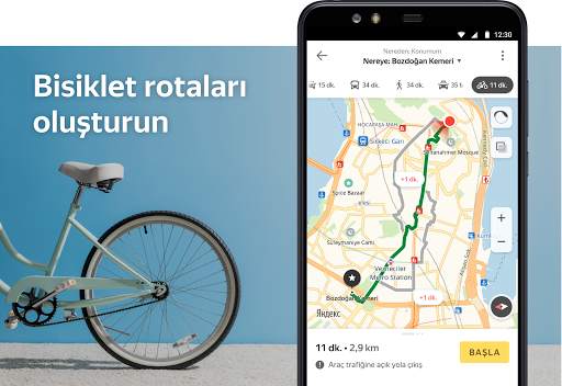 Yandex Maps ve Navigasyon screenshot 5