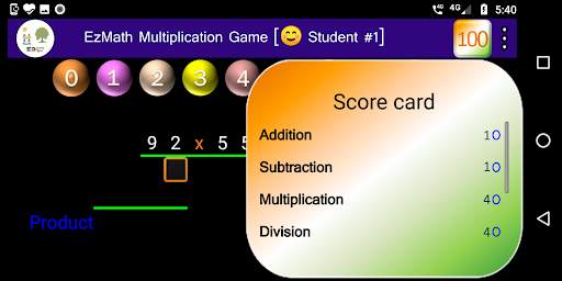 Basic Math operation games - EzMath screenshot 9