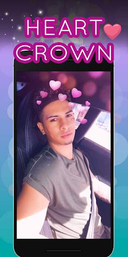 Heart Crown Photo Filter Camera screenshot 6