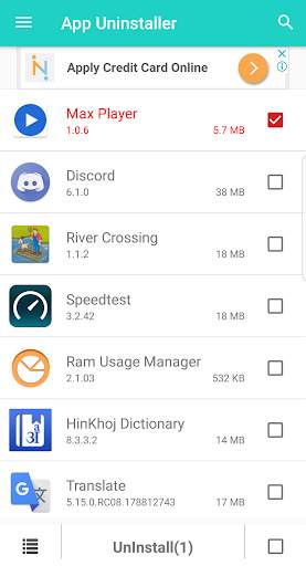 App Uninstaller - Uninstall and Remove any app screenshot 2