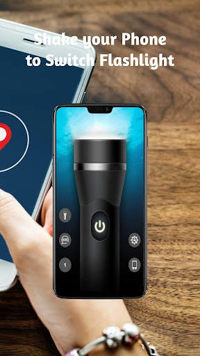 Flashlight - Shake Flashlight, Led Flashlight screenshot 8