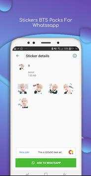 Sticker BTS for WhatsApp screenshot 5