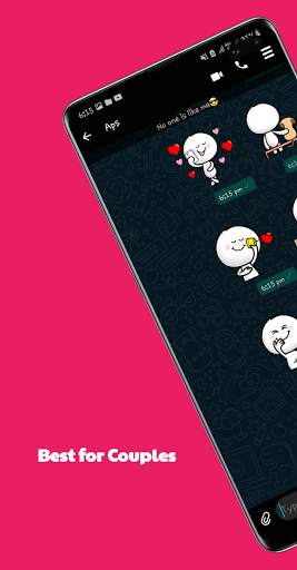 Animated Romantic Sticker Pack for WhatsApp 2021 screenshot 1