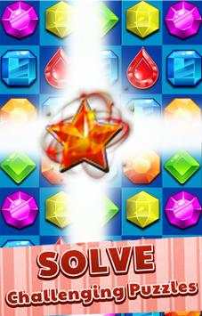 Jewels Crush Deluxe 2018 - New Mystery Jewels Game screenshot 2