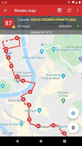 Probus Rome: Live Bus & Routes screenshot 4