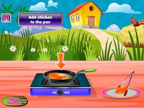 Chicken salad cooking games screenshot 2