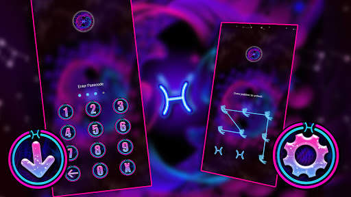 Pisces Zodiac Launcher Theme screenshot 5