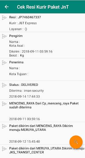 Cek Resi Paket Jnt screenshot 3