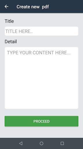 PDF Maker (Text to pdf converter) screenshot 4