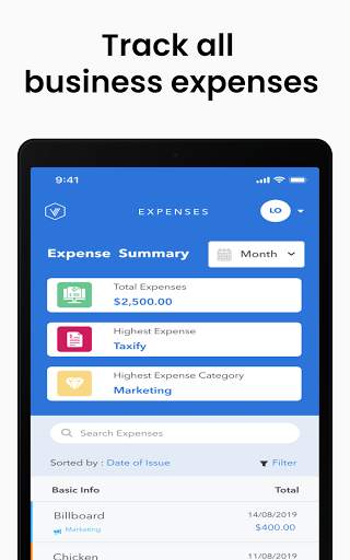 Vencru: Invoice Maker, Inventory, & Accounting app screenshot 21