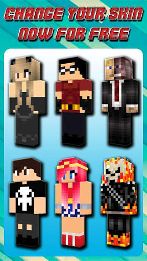 Superhero Skins for Minecraft PE screenshot 4