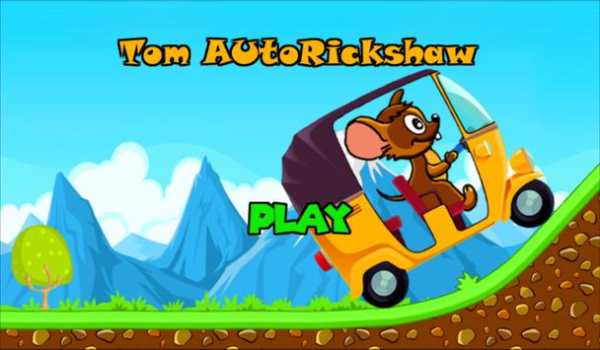 Tom Racing Auto Rickshaw Climb screenshot 1