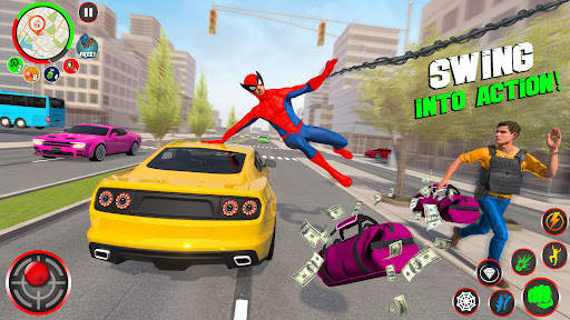 Spider Rope SuperHero Gangster screenshot 8