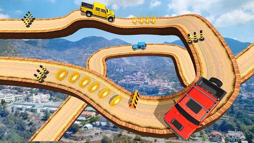 Offroad Jeep Driving Stunt 3D : Real Jeep Games screenshot 5