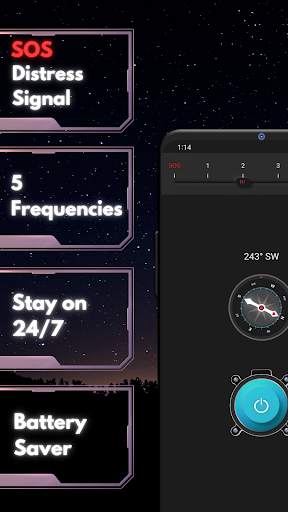 Flashlight - SOS Torch Light screenshot 2