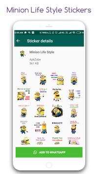 Minion Stickers screenshot 3