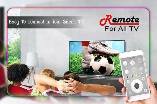 Sensor Remote for All TV: Universal Remote Control screenshot 1