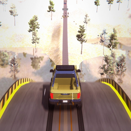 mega ramp stunt impossible tracks race car games icon